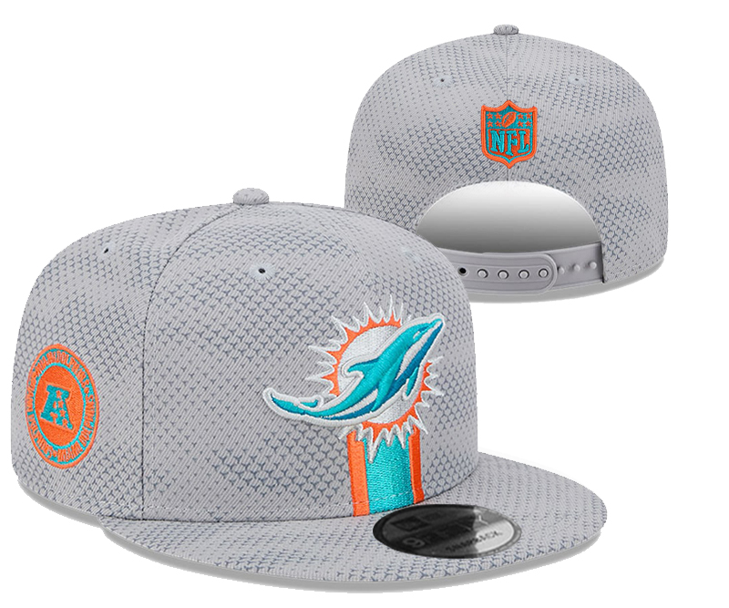 Miami Dolphins 2025 Stitched Snapback Hats 005 Miami Dolphins 2025 Stitched Snapback Hats 005